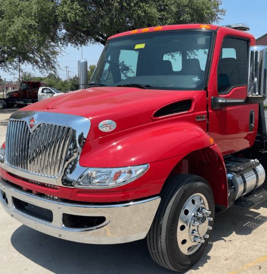 Towing Squad Red Truck