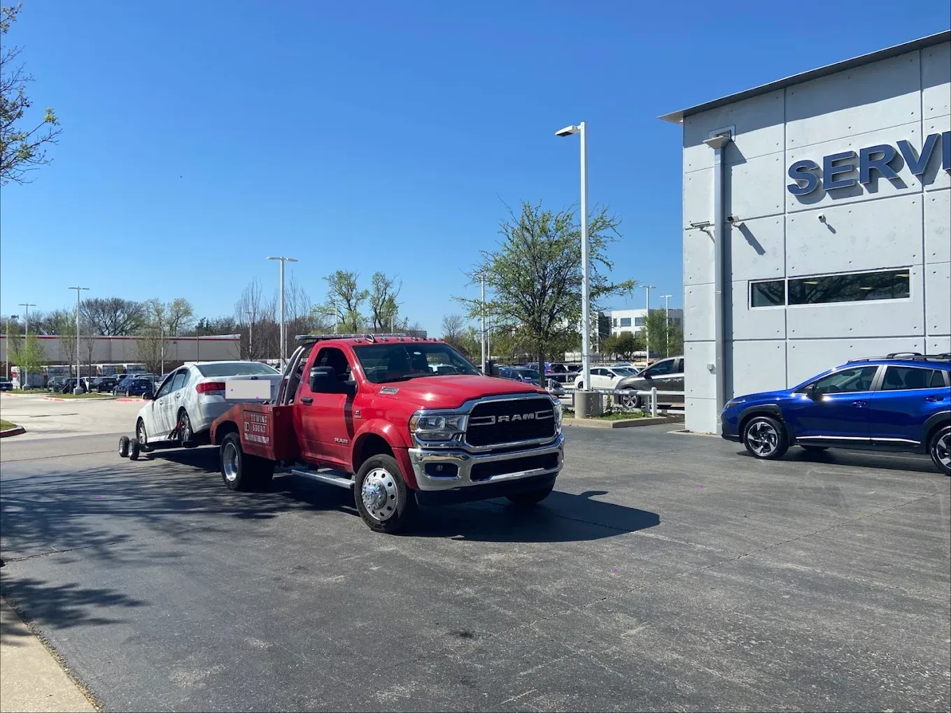Parking Garage Towing in Allen, TX by Towing Squad